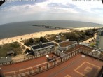 Archiv Foto Webcam Usedom: Ostseeblick an der Seebrücke Bansin 11:00