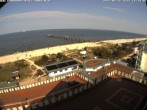 Archiv Foto Webcam Usedom: Ostseeblick an der Seebrücke Bansin 15:00