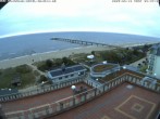 Archiv Foto Webcam Usedom: Ostseeblick an der Seebrücke Bansin 03:00