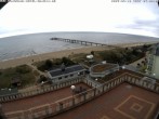Archiv Foto Webcam Usedom: Ostseeblick an der Seebrücke Bansin 06:00