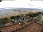Archiv Foto Webcam Usedom: Ostseeblick an der Seebrücke Bansin 07:00