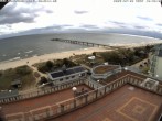 Archiv Foto Webcam Usedom: Ostseeblick an der Seebrücke Bansin 09:00