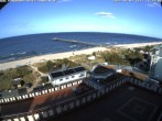 Archiv Foto Webcam Usedom: Ostseeblick an der Seebrücke Bansin 17:00