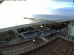 Archiv Foto Webcam Usedom: Ostseeblick an der Seebrücke Bansin 03:00