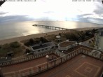 Archiv Foto Webcam Usedom: Ostseeblick an der Seebrücke Bansin 07:00