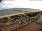 Archiv Foto Webcam Usedom: Ostseeblick an der Seebrücke Bansin 11:00