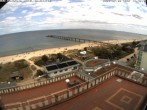 Archiv Foto Webcam Usedom: Ostseeblick an der Seebrücke Bansin 13:00