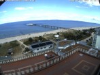 Archiv Foto Webcam Usedom: Ostseeblick an der Seebrücke Bansin 15:00
