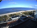 Archiv Foto Webcam Usedom: Ostseeblick an der Seebrücke Bansin 17:00