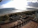 Archiv Foto Webcam Usedom: Ostseeblick an der Seebrücke Bansin 07:00
