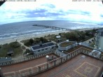 Archiv Foto Webcam Usedom: Ostseeblick an der Seebrücke Bansin 09:00