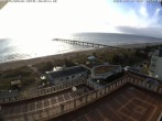 Archiv Foto Webcam Usedom: Ostseeblick an der Seebrücke Bansin 05:00