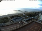Archiv Foto Webcam Usedom: Ostseeblick an der Seebrücke Bansin 03:00
