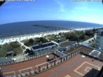 Archiv Foto Webcam Usedom: Ostseeblick an der Seebrücke Bansin 11:00