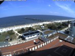 Archiv Foto Webcam Usedom: Ostseeblick an der Seebrücke Bansin 13:00
