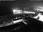 Archiv Foto Webcam Usedom: Ostseeblick an der Seebrücke Bansin 23:00