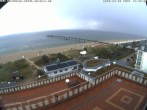 Archiv Foto Webcam Usedom: Ostseeblick an der Seebrücke Bansin 13:00