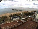 Archiv Foto Webcam Usedom: Ostseeblick an der Seebrücke Bansin 15:00