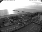 Archiv Foto Webcam Usedom: Ostseeblick an der Seebrücke Bansin 03:00