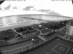 Archiv Foto Webcam Usedom: Ostseeblick an der Seebrücke Bansin 03:00