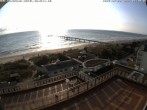 Archiv Foto Webcam Usedom: Ostseeblick an der Seebrücke Bansin 06:00