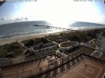 Archiv Foto Webcam Usedom: Ostseeblick an der Seebrücke Bansin 07:00