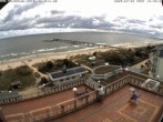 Archiv Foto Webcam Usedom: Ostseeblick an der Seebrücke Bansin 09:00