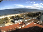 Archiv Foto Webcam Usedom: Ostseeblick an der Seebrücke Bansin 13:00