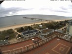Archiv Foto Webcam Usedom: Ostseeblick an der Seebrücke Bansin 07:00