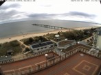 Archiv Foto Webcam Usedom: Ostseeblick an der Seebrücke Bansin 09:00