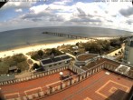 Archiv Foto Webcam Usedom: Ostseeblick an der Seebrücke Bansin 11:00