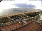 Archiv Foto Webcam Usedom: Ostseeblick an der Seebrücke Bansin 17:00