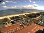 Archiv Foto Webcam Usedom: Ostseeblick an der Seebrücke Bansin 11:00