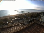 Archiv Foto Webcam Usedom: Ostseeblick an der Seebrücke Bansin 05:00