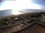 Archiv Foto Webcam Usedom: Ostseeblick an der Seebrücke Bansin 06:00