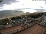 Archiv Foto Webcam Usedom: Ostseeblick an der Seebrücke Bansin 07:00