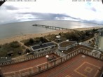 Archiv Foto Webcam Usedom: Ostseeblick an der Seebrücke Bansin 13:00
