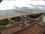 Archiv Foto Webcam Usedom: Ostseeblick an der Seebrücke Bansin 15:00