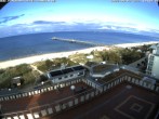 Archiv Foto Webcam Usedom: Ostseeblick an der Seebrücke Bansin 17:00