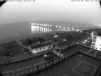 Archiv Foto Webcam Usedom: Ostseeblick an der Seebrücke Bansin 03:00