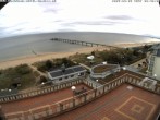 Archiv Foto Webcam Usedom: Ostseeblick an der Seebrücke Bansin 07:00
