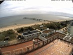 Archiv Foto Webcam Usedom: Ostseeblick an der Seebrücke Bansin 09:00