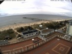 Archiv Foto Webcam Usedom: Ostseeblick an der Seebrücke Bansin 13:00