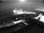 Archiv Foto Webcam Usedom: Ostseeblick an der Seebrücke Bansin 23:00