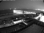 Archiv Foto Webcam Usedom: Ostseeblick an der Seebrücke Bansin 01:00