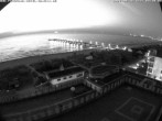 Archiv Foto Webcam Usedom: Ostseeblick an der Seebrücke Bansin 03:00