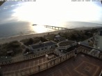 Archiv Foto Webcam Usedom: Ostseeblick an der Seebrücke Bansin 06:00