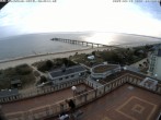 Archiv Foto Webcam Usedom: Ostseeblick an der Seebrücke Bansin 07:00