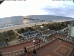 Archiv Foto Webcam Usedom: Ostseeblick an der Seebrücke Bansin 05:00
