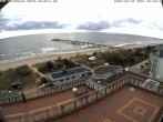 Archiv Foto Webcam Usedom: Ostseeblick an der Seebrücke Bansin 07:00